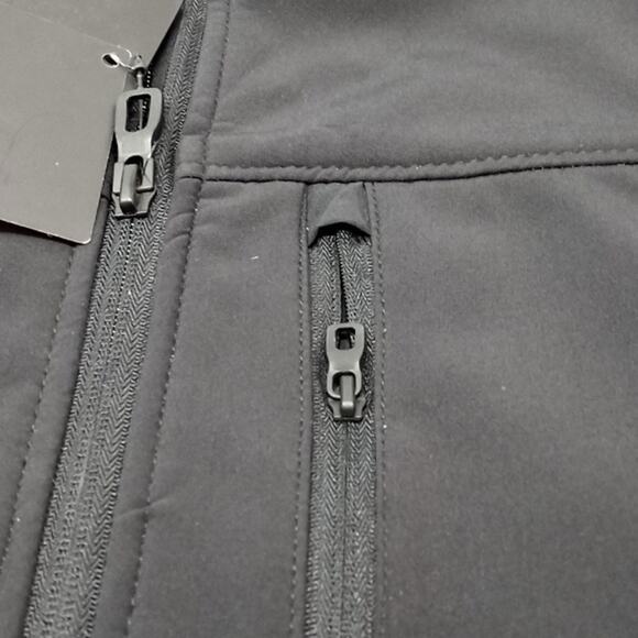 Hawk & Co. Men's NWT Athletic Black Stretch Soft Shell Performance Jacket 2XL - Picture 16 of 16